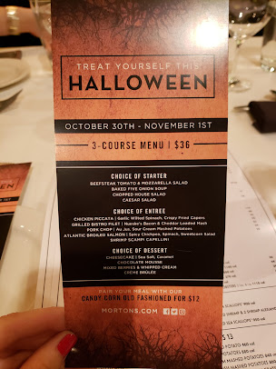 Menu Morton's The Steakhouse - 0