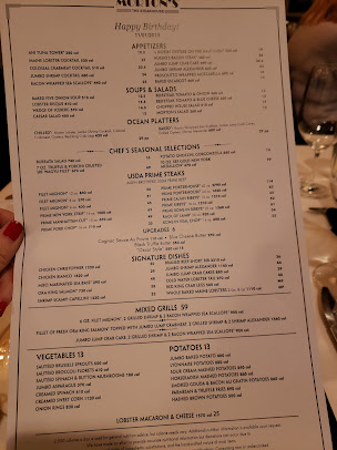 Menu Morton's The Steakhouse - 2