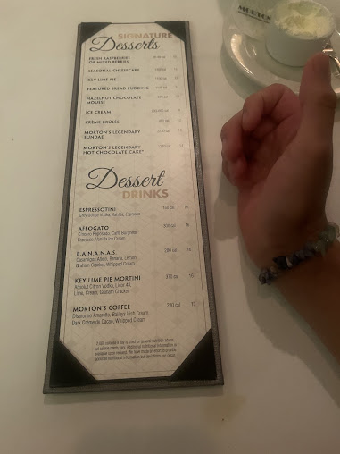 Menu Morton's The Steakhouse - 7