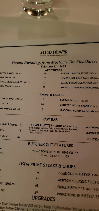 Menu Morton's The Steakhouse - 9