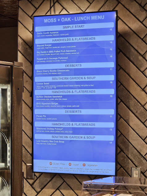 Menu Moss Oak Savannah Eatery - 6