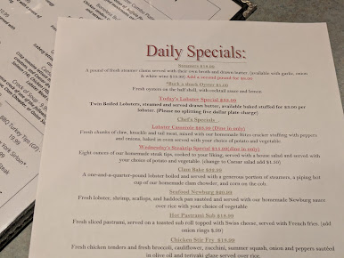 Menu Mount Vernon Restaurant & Pub - 7