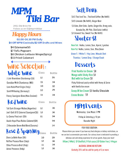 Menu Mpm Tiki Sports Bar - 5