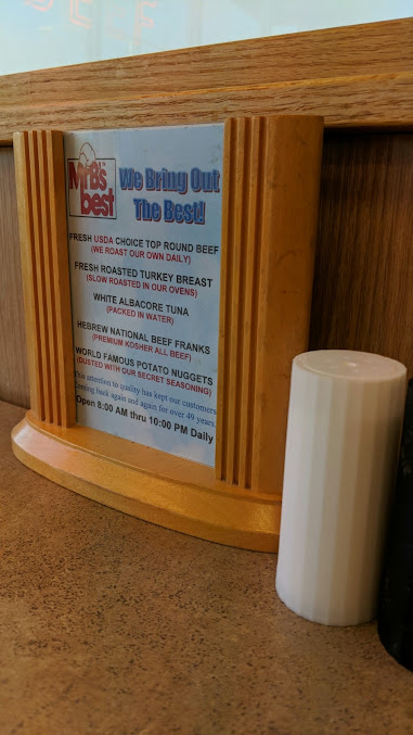 Menu Mr Bs Best Beef Subs - 0