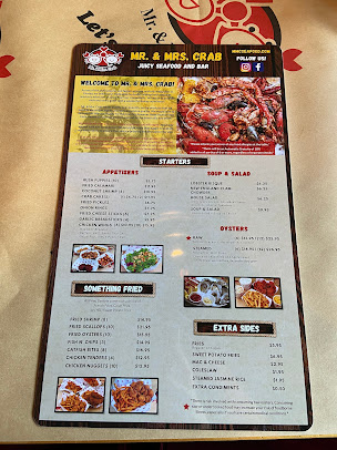 Menu Mr Mrs Crab Obt - 1