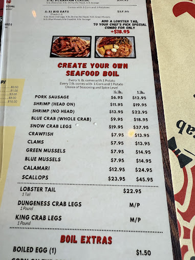 Menu Mr Mrs Crab Obt - 4