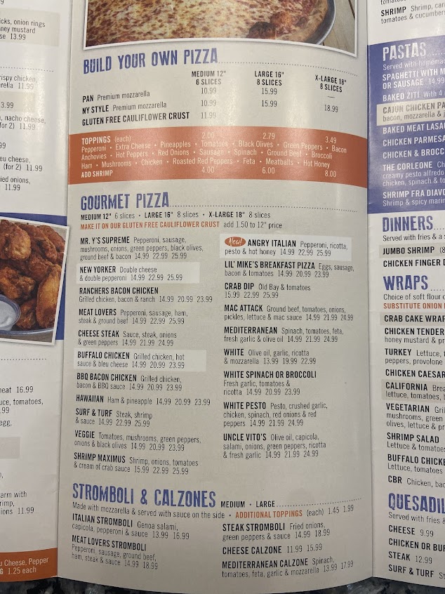 Menu Mr Ys Pizza N Fries - 4