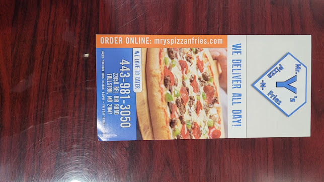Menu Mr Ys Pizza N Fries - 9