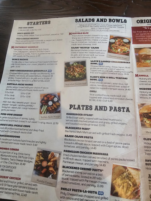 Menu Mugshots Grill And Bar Collierville Tn - 3