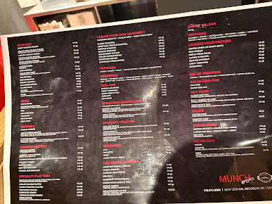 Menu Munch Heimish - 1
