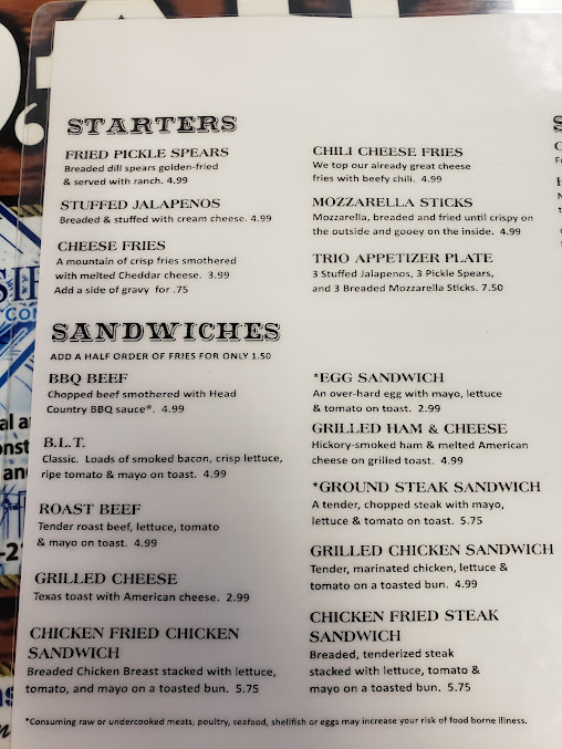 Menu Murphy's Original Steak House - 4