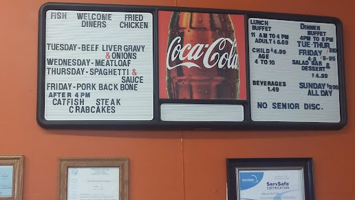 Menu Murray's Restaurant - 1