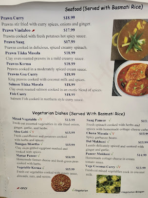 Menu Mustang House - 1