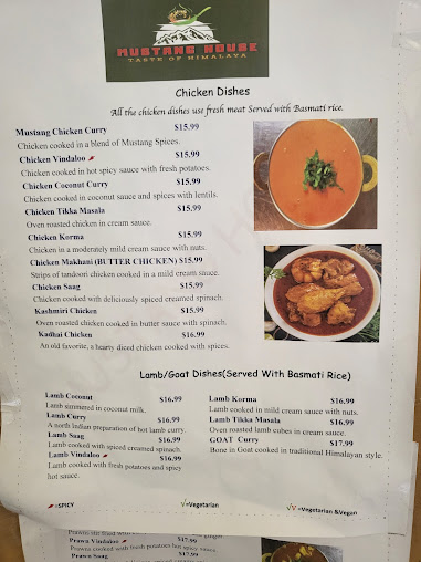 Menu Mustang House - 3