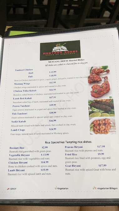 Menu Mustang House - 6