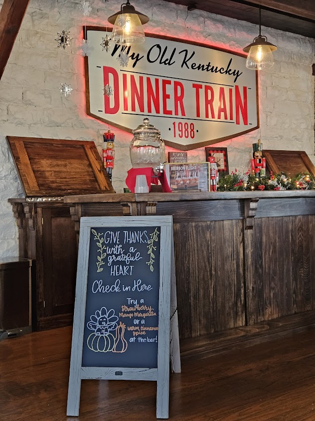 Menu My Old Kentucky Dinner Train - 7