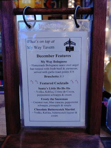 Menu My Way Tavern - 9
