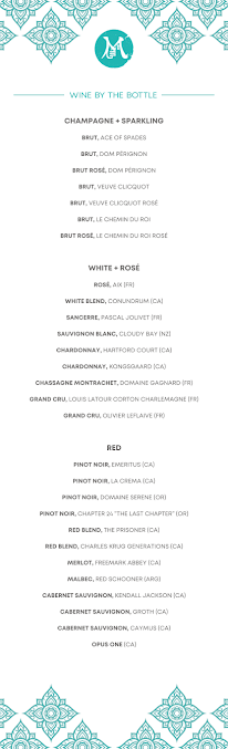 Menu Mystique Asian Restaurant & Lounge - 2