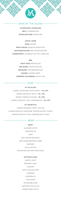 Menu Mystique Asian Restaurant & Lounge - 6
