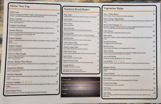 Menu Naan N Curry Lloyd Center - 1