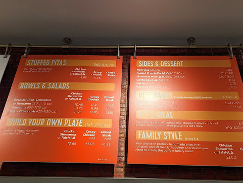 Menu Naf Naf Grill Chicago - 2