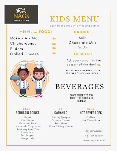 Menu Nags Bar And Kitchen - 2
