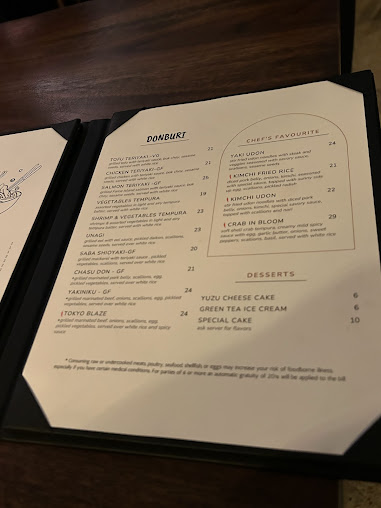 Menu Namo Izakaya Ramen Yakitori - 1