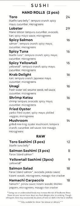 Menu Namo Izakaya Ramen Yakitori - 5
