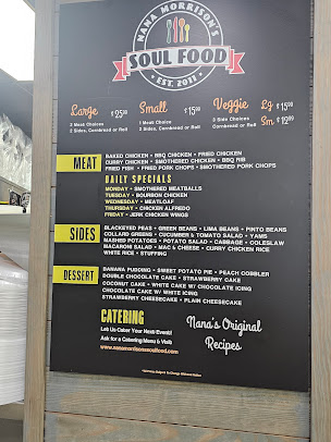 Menu Nana Morrisons Soul Food - 1