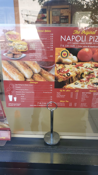Menu Napoli Pizza - 2