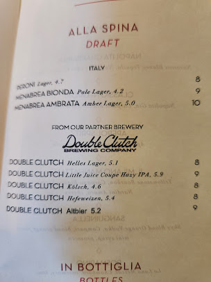 Menu Napolita Pizzeria & Wine Bar - 8