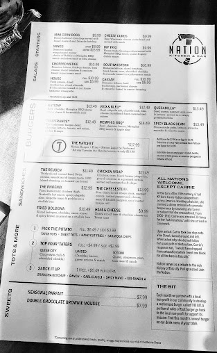 Menu Nation Kitchen Bar Milford - 4