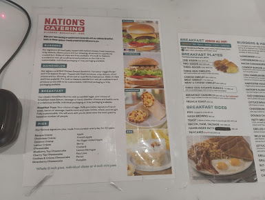 Menu Nations Giant Hamburgers Great Pies Arlington - 8