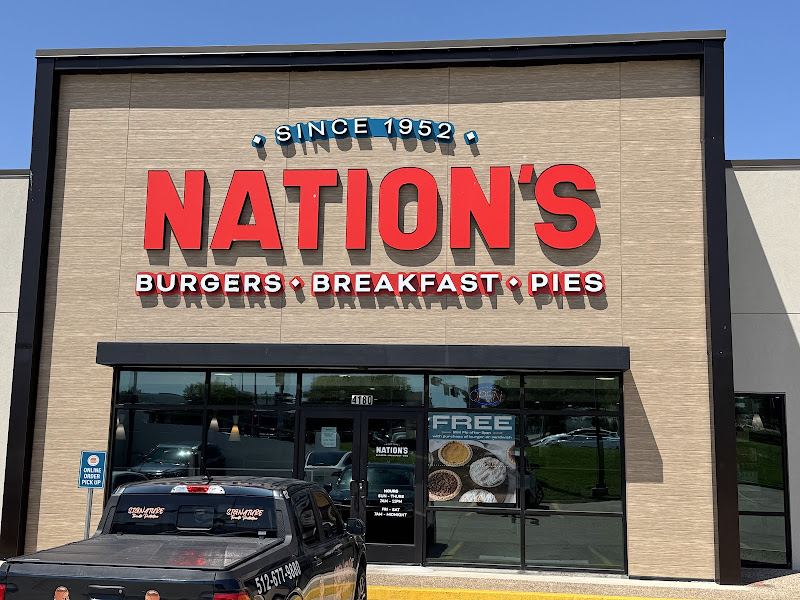 Nations Giant Hamburgers Great Pies Arlington