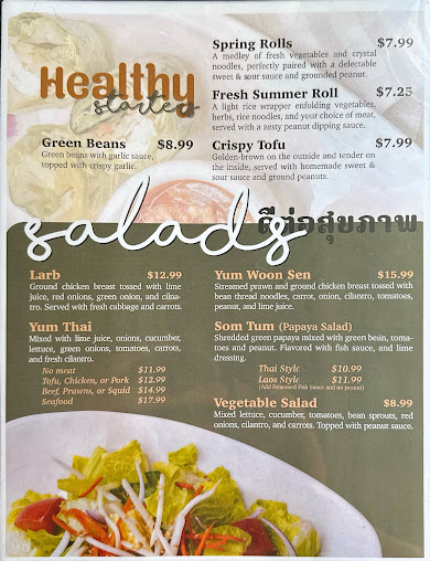 Menu Naung Mai Thai Kitchen - 2