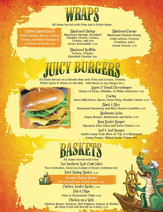 Menu Nav A Gator Bar Grill - 4
