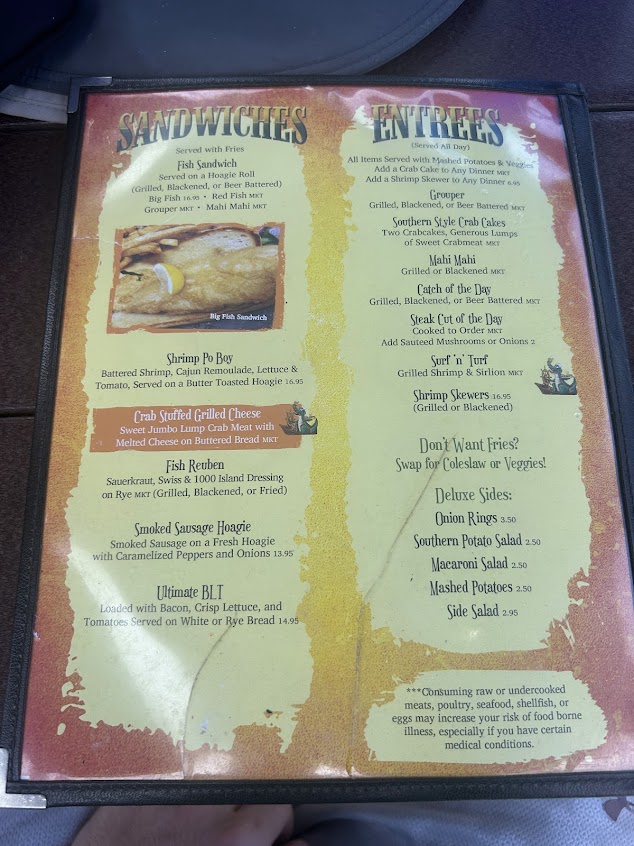 Menu Nav A Gator Bar Grill - 6