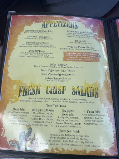 Menu Nav A Gator Bar Grill - 7