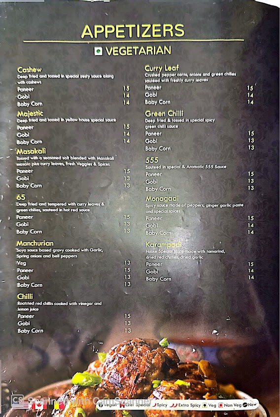 Menu Nawabi Hyderabad House Stlouis - 0