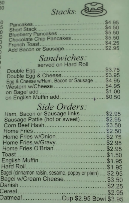 Menu Neen's Diner - 3
