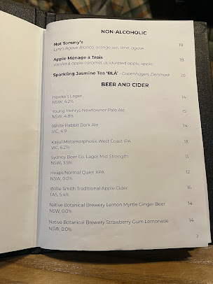 Menu Nel Restaurant - 1