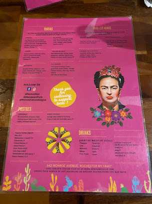 Menu Neno's Gourmet Mexican Street Food Dinner In - 0