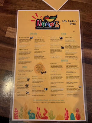Menu Neno's Gourmet Mexican Street Food Dinner In - 3