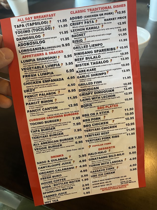 Menu Neris Casual Filipino Dining - 4