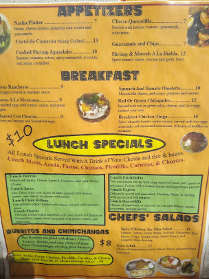 Menu New Davids Mexican Grill - 4