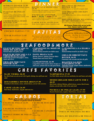Menu New Davids Mexican Grill - 7