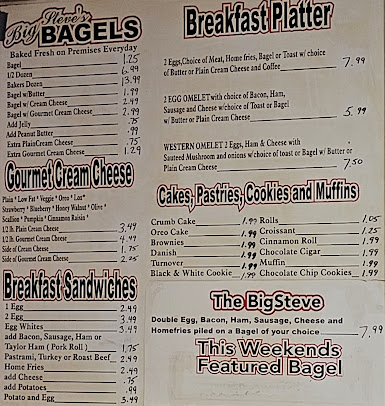 Menu New York Bagel & Deli - 1
