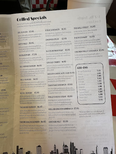 Menu New York Deli Harlingen - 5