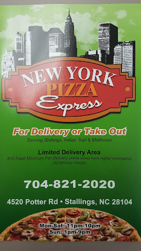 Menu New York Pizza Express - 1