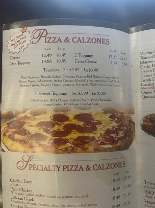 Menu New York Pizza - 0